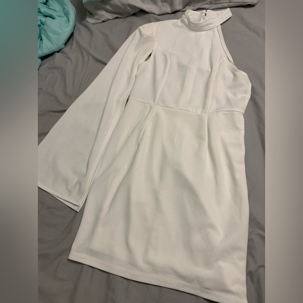 White mini dress for special occasion
